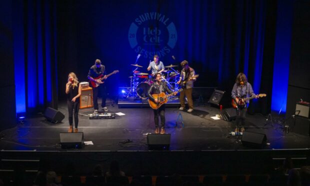 Colin Macleod and band were one of the live acts at this year's HebCelt