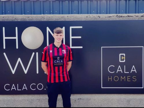 Inverurie Locos player James Connolly