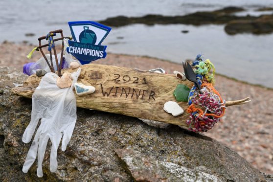 Vote now to decide which of our Beach Clean Champions gets the "Really Rubbish Award", created by the Peterhead Men's SHed.

Picture by Kenny Elrick
