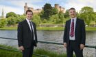 l-r Magnus Mackay, new partner at Wright, Johnston & Mackenzie, with private client partner Rod MacLean.
