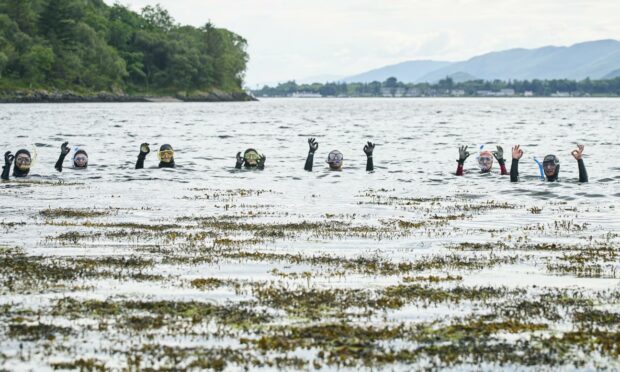 The Lochaber Snorkel Trail has been put together by the Scottish Wildlife Trust and West Highland College UHI.
