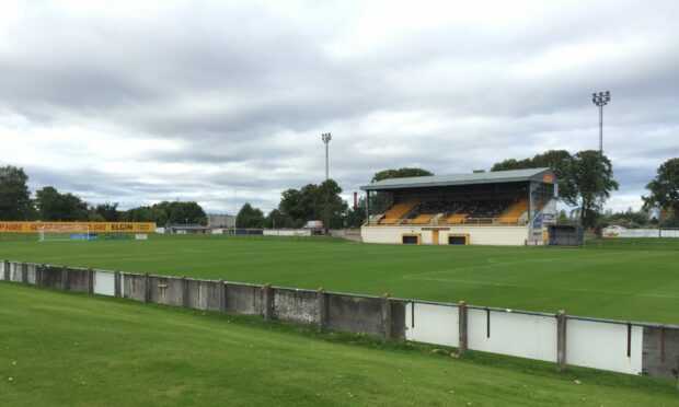 Mosset Park, the home of Forres Mechanics.