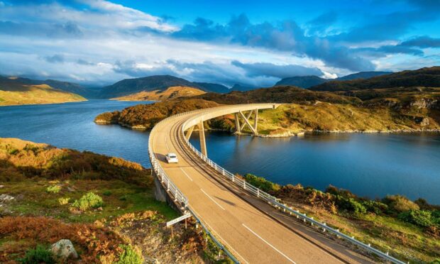 North Coast 500 in top European road trip destinations.