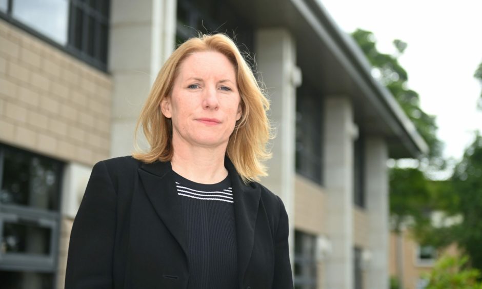 NHS Grampian health chief Professor Caroline Hiscox