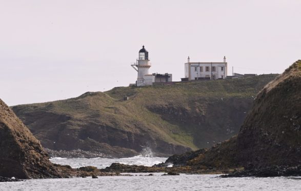 Tod Head Lighthouse near Catterline (Photo: Darrell Benns)