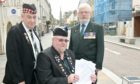 Three former servicemen Gordon MacMillan, Kenny Shand and Darren Reid lodged a petition opposing the closure of the Inverness Welfare Centre.
