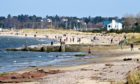 Nairn beach is always a popular choice on a sunny day for people of all ages. Photo: DCT Media