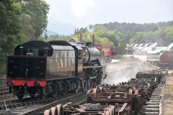 Strathspey Railway has welcomed the likes of this restored LMS 5025, the oldest Black 5 Steam Locomotive, in the past.