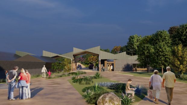 Operators of the Highland Wildlife Park has received a £1.9m investment from the The National Lottery Heritage Fund to support the creation of their new visitor centre.