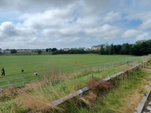 Deanshaugh playing fields in Elgin.