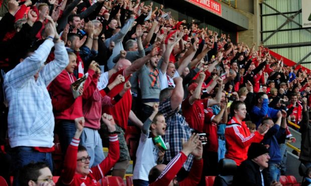 Aberdeen hope to have a meaningful number of supporters at the game against BK Hacken.