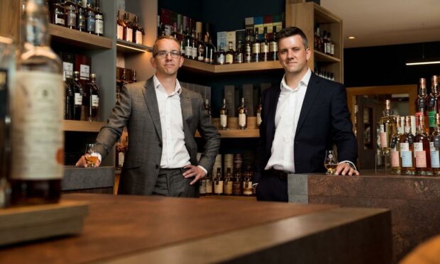 L to R: Brothers Craig and Daniel Milne., founders of Whisky Hammer.