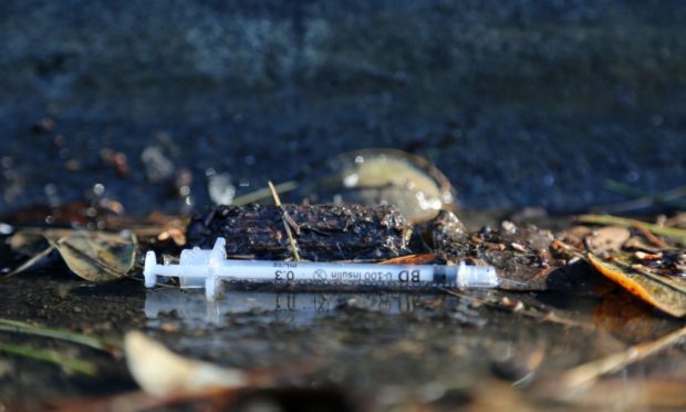 The number of drugs deaths in Scotland has risen once more. Image: Shutterstock