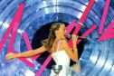 Kylie Minogue sings "Can't Get You Out of My Head" at the BRIT Awards 2002