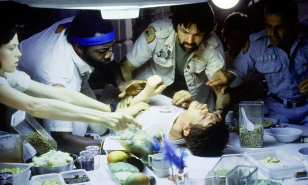 Alien's most infamous scene put a whole generation off the idea of space travel