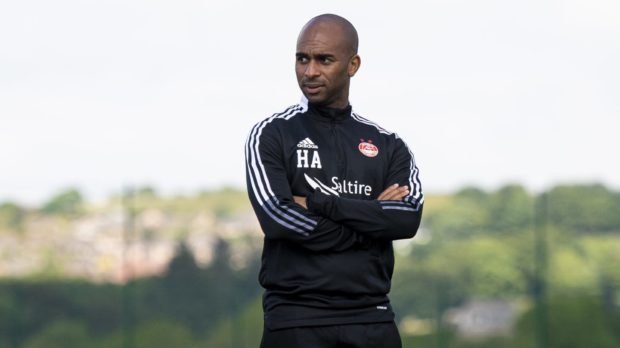 Dons first team coach Henry Apaloo