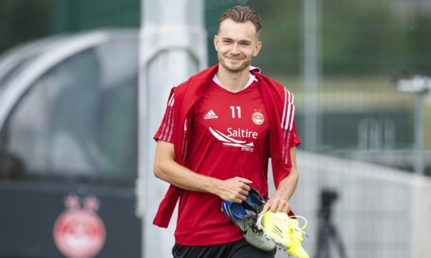 Aberdeen midfielder Ryan Hedges.