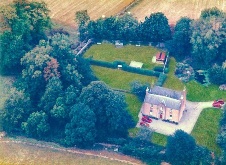 Kirkstane House from above
