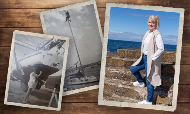 Solo yachtswoman Anne Barns-Graham (nee Miller) is reminisces about her record-breaking transatlantic adventure 35 years ago