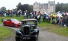 Royal Deeside Motor Show at Kincardine Castle.