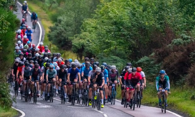The Etape Loch Ness is the first of its kind to return after the Covid pandemic and three postponements.