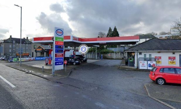 The Esso petrol station on Great Northern Road, Aberdeen. Picture from Google Maps