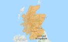 The latest Scottish Environmental Protection Agency flood alert map.