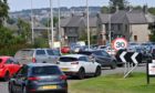 Traffic on North Anderson Drive and Provost Rust roundabout. 
Picture by KATH FLANNERY