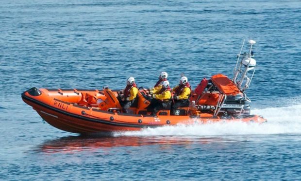 Kyle lifeboat was tasked to the scene