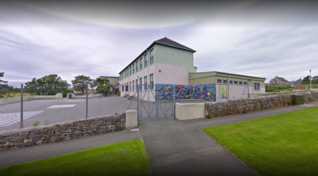 Pupils at Laxdale Primary, near Stornoway, are self-isolating