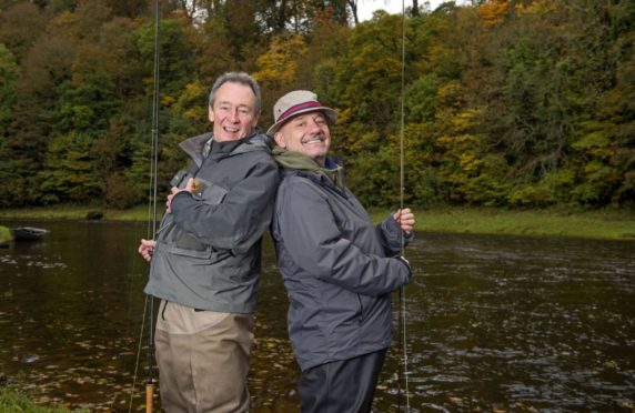 Paul Whitehouse and Bob Mortimer in their show Mortimer and Whitehouse: Gone Fishing.