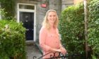 Space, privacy and convenience: Holly Corrigall pictured at mother Marjie's home at 27 Carlton Place, Aberdeen.