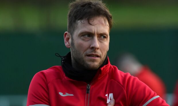 Formartine United manager Paul Lawson.