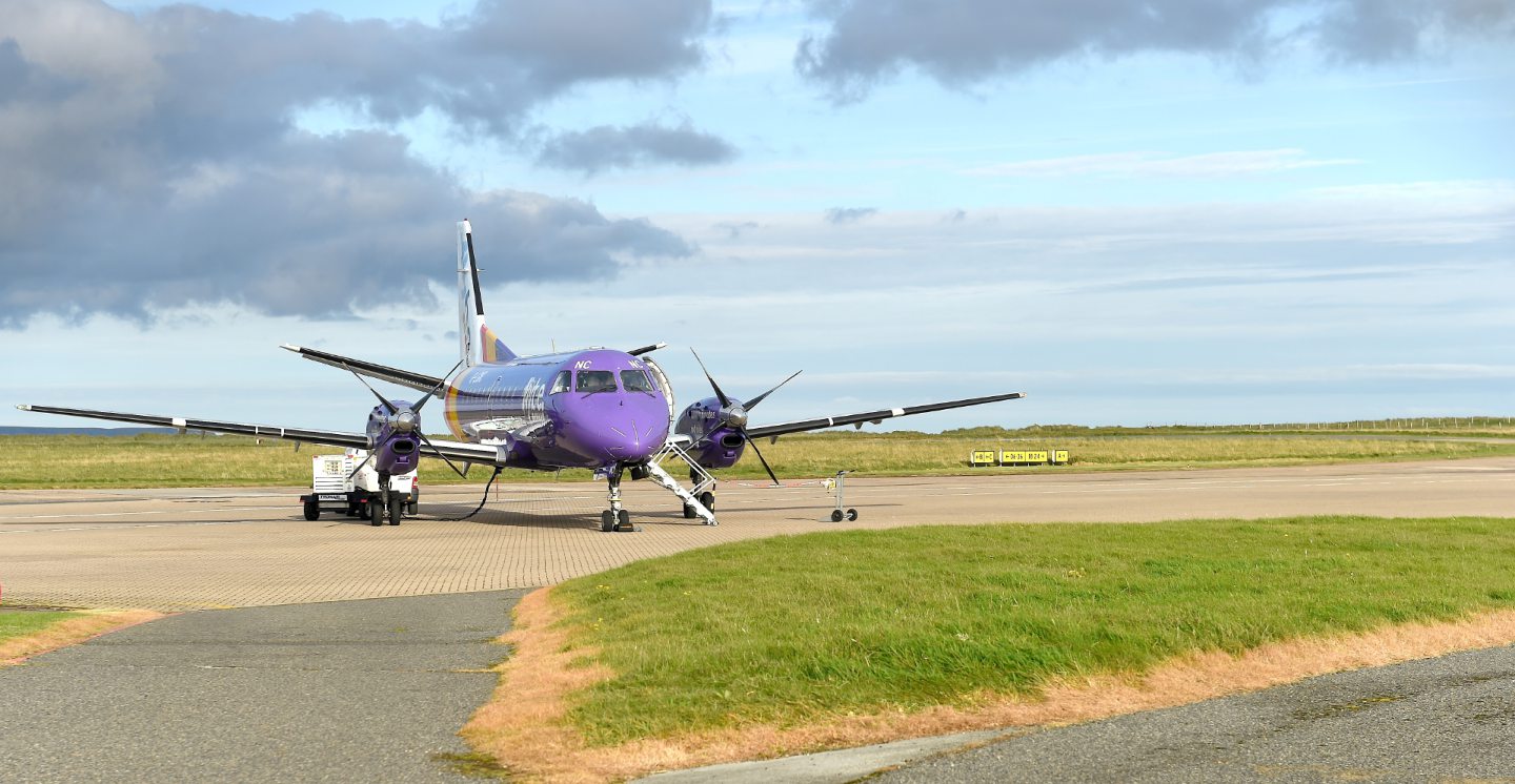 Stornoway Airport gets rock armour to protect it from floods