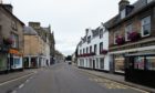 The high street in Forres. Picture by Jason Hedges