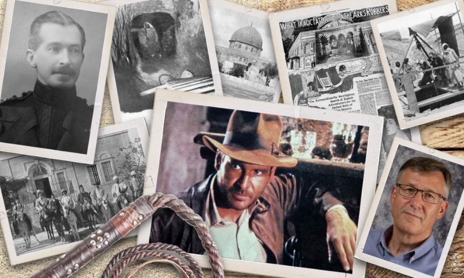 Graham Addison has unveiled the story of the real-life Raiders of the Hidden Ark in Palestine.