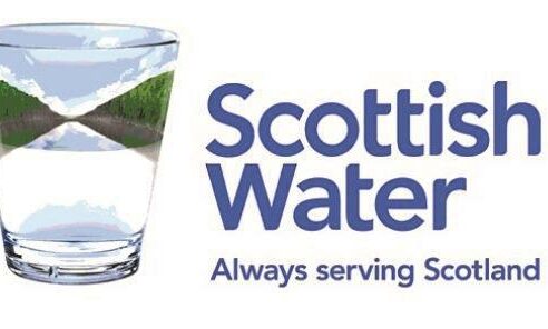 Scottish Water are working to repair the burst water main