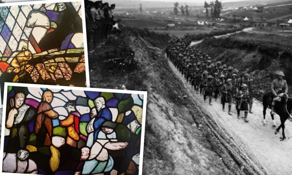 The Gordon Schools Huntly lost 144 teachers and former pupils in the First World War, a memorial window commissioned by the then rector was unveiled in their memory 100 years ago today in 1921.