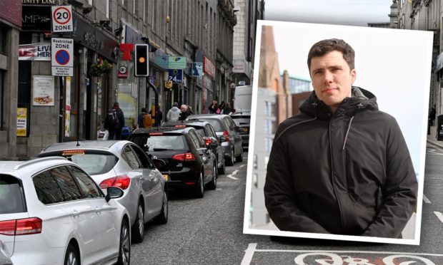Ryan Houghton said Aberdeen City Council will not be introducing a congestion charge.