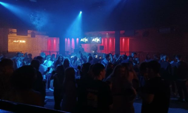 People in Aberdeen head to nightclubs for first time in 17 months.