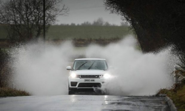 Heavy rain is expected to affect Aberdeen, Aberdeenshire and Moray tomorrow and Saturday. Photo: DCT Media
