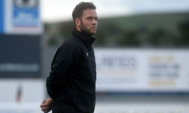 Formartine United manager Paul Lawson.
