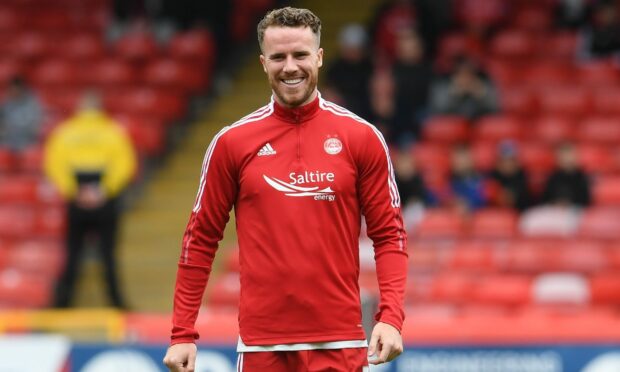 Aberdeen attacker Marley Watkins.