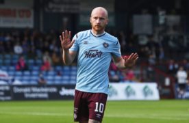 Aberdeen linked with move for Hearts striker Liam Boyce