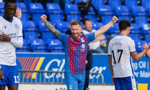 Former Ross County player Michael Gardyne has impressed since joining Caley Thistle.