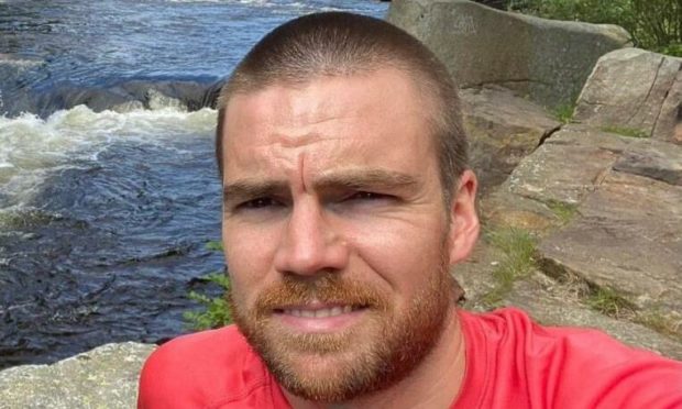 Liam Alexander Finlayson, 35, from Inverurie died after coming off his bike on Sunday afternoon. Supplied by Police Scotland.