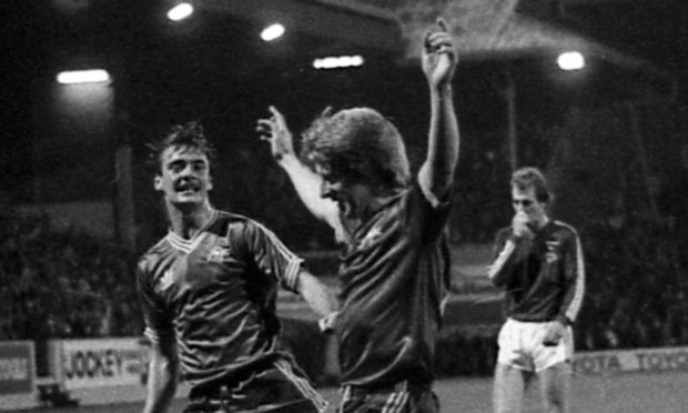 Aberdeen knocked reigning champions Ipswich out of the Uefa Cup in 1981.