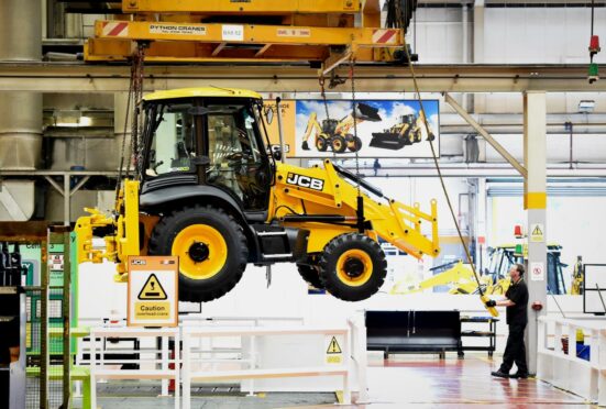JCB is ramping up production at its factories to meet increased customer demand.
