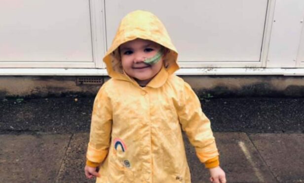 Adeline has begun attending nursery, just six months after receiving her bone marrow transplant.