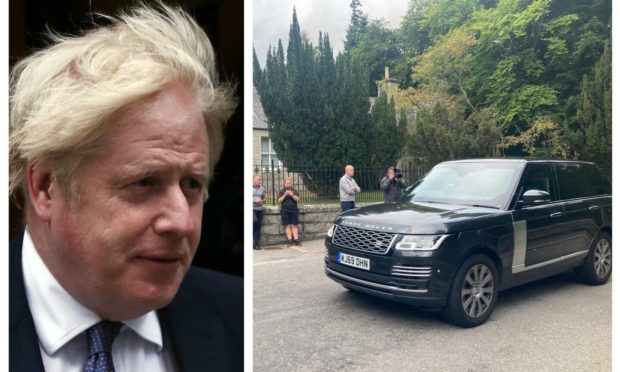 Boris Johnson is at Balmoral for a weekend with the Queen. Photo: Shutterstock/DCT Media